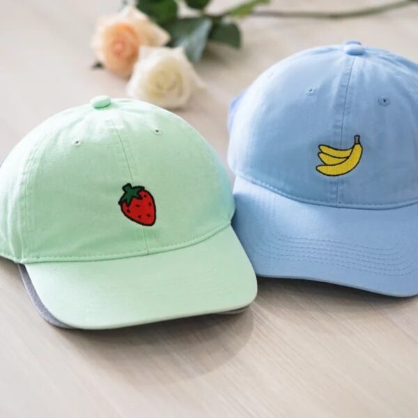Childrens Fruit Print Baseball Cap