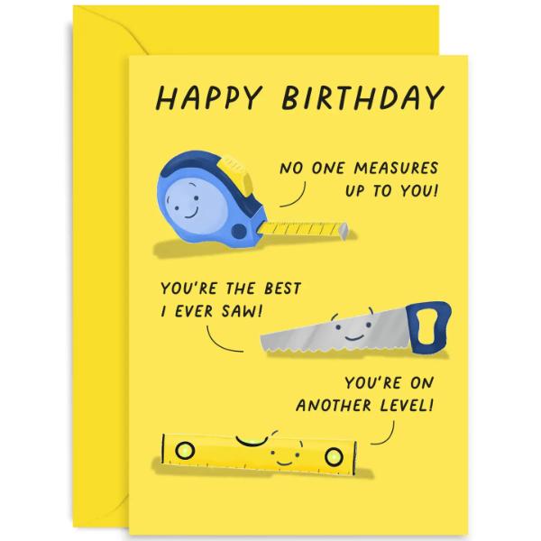 DIY Tools Birthday Card