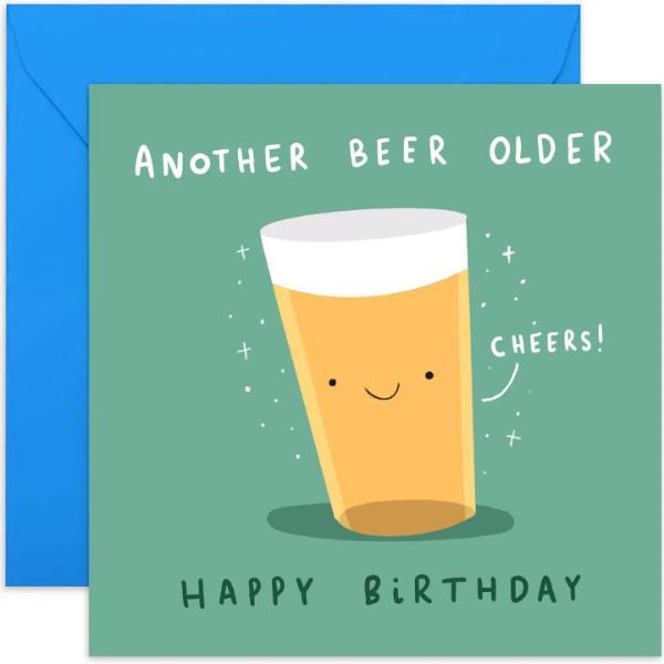Another Beer Older Birthday Card