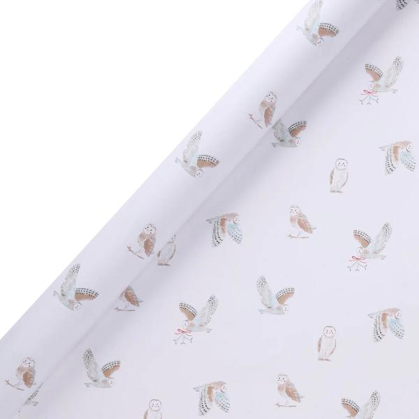 Rollwrap - Snowy Owls - 10m - Image 3