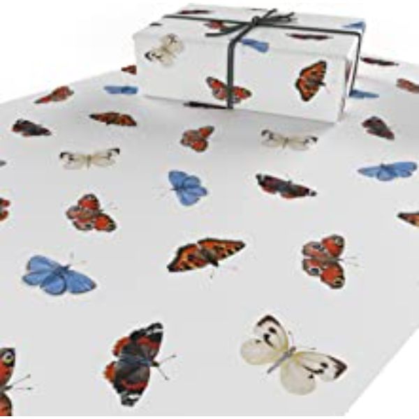 Gift Wrap-English Butterflies Wrapping