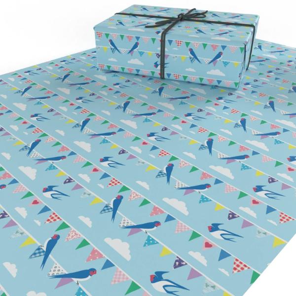 Bunting Wrapping PaperVSB