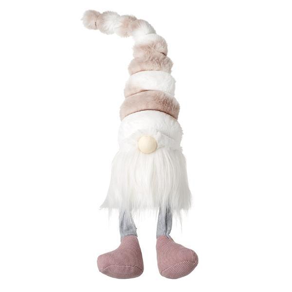 PINK & CREAM FUR HAT GONK