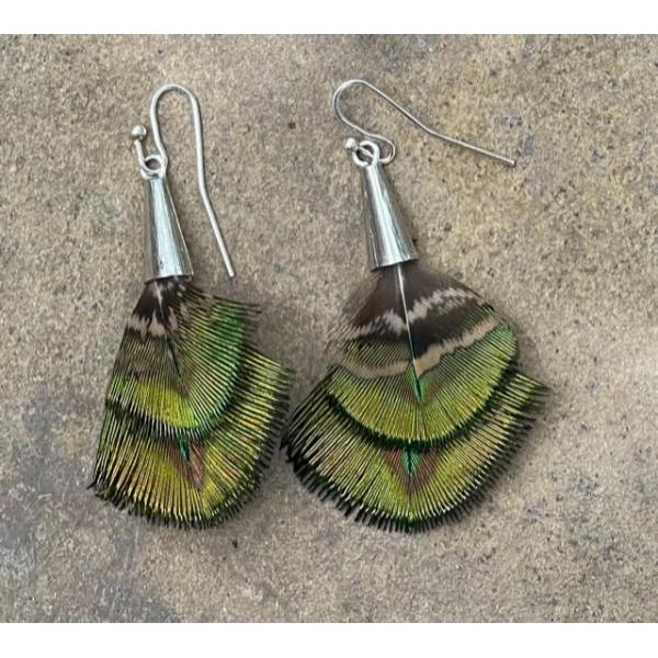 Feather Earring Pair 015