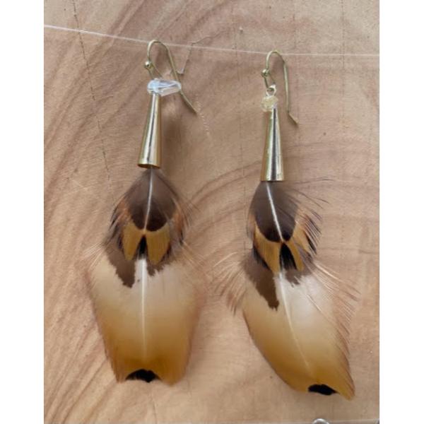 Feather Earring Pair 003