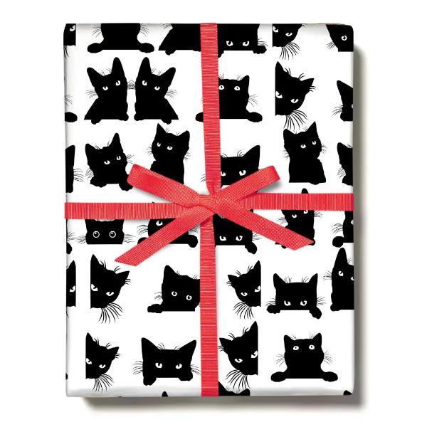 BLACK CAT Cute Gift Wrap GW688