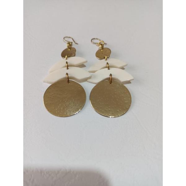 Brass Earring - Maya