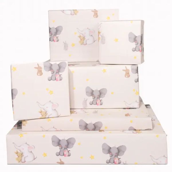 Elephants & Bunnies 100gsqm Wrapping Paper Sheet 	GW345SIN