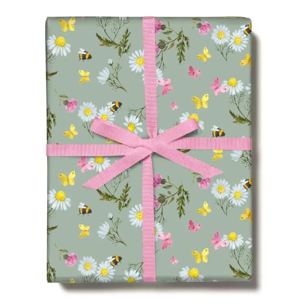 DAISIES Floral Gift Wrap GX22