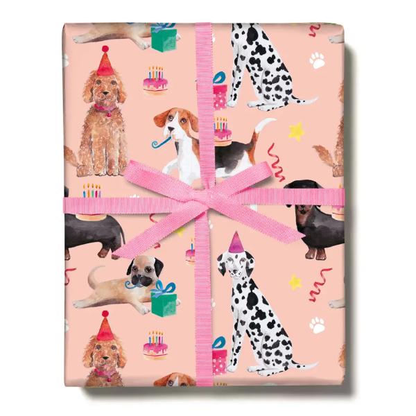 DOGS AND CAKES Cute Gift Wrap GX142