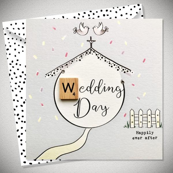 Wedding Day Card, 15cm