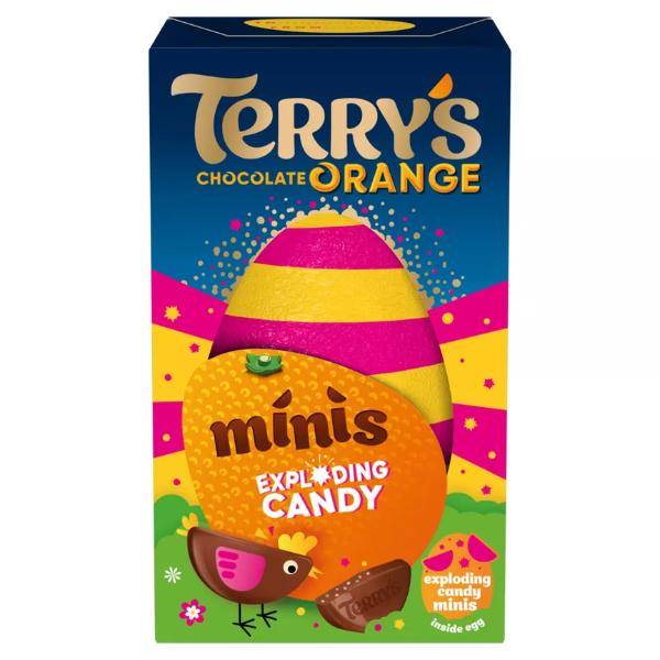 TERRY'S CHOCOLATE ORANGE EXPLODING CANDY 91G