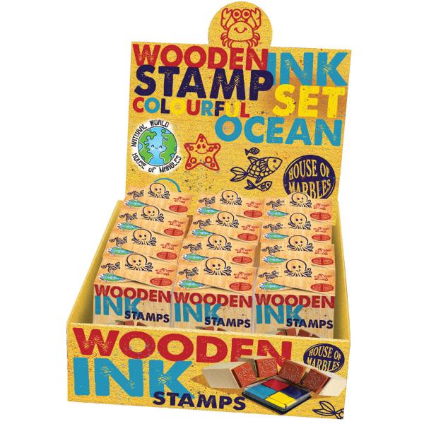 Wooden Stamp Set-Ocean - Image 3