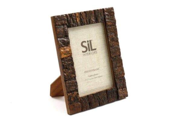 Bark Edged Photo Frame '5X7'