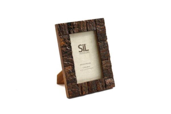 Bark Edge Photo Frame '4X6'