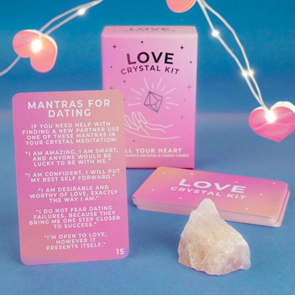 LIFESTYLE - Healing Crystal Kits - Love Crystal