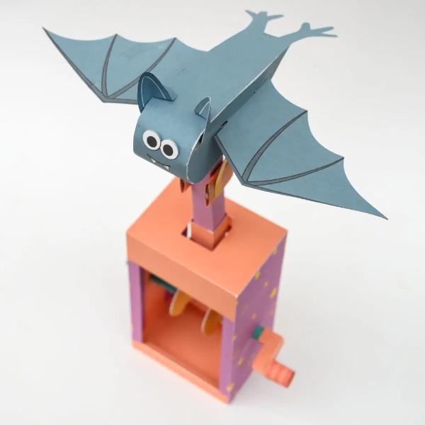 Fluttering Bat - Rob Ives Paper Animation Kits