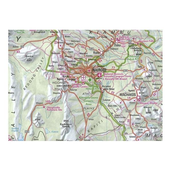 Tsavo East & West National Parks Map - Image 2