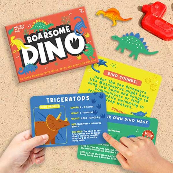 Card Pack - Roarsome Dino Trivia - Kids Trivia