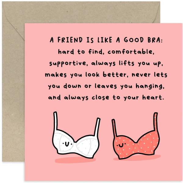 A Friend is Like Quote Card