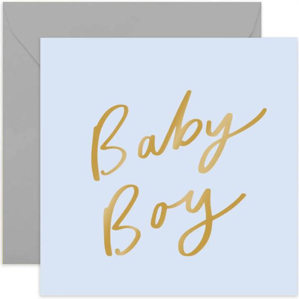 Baby Boy Card