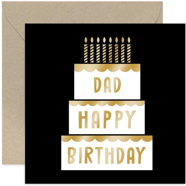 Cake Family Dad Card
