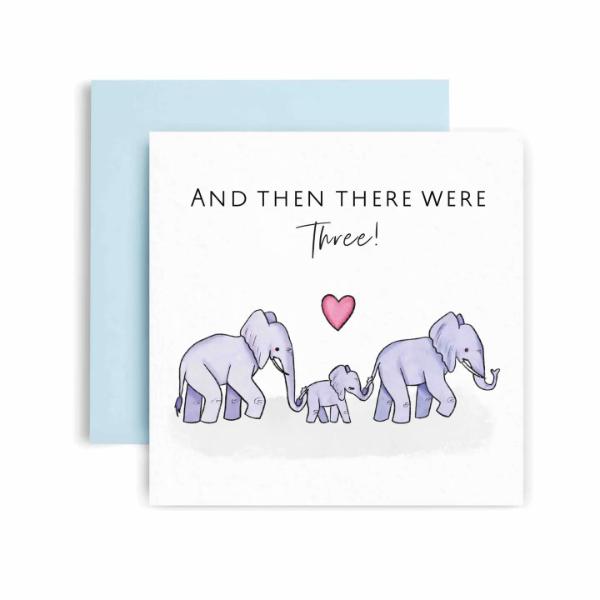 Congratulations New Baby Then there were Elephant