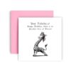 Fabulous and Fierce Happy Birthday Card