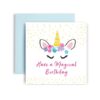 Have a Magical Day Unicorn Birthday Card