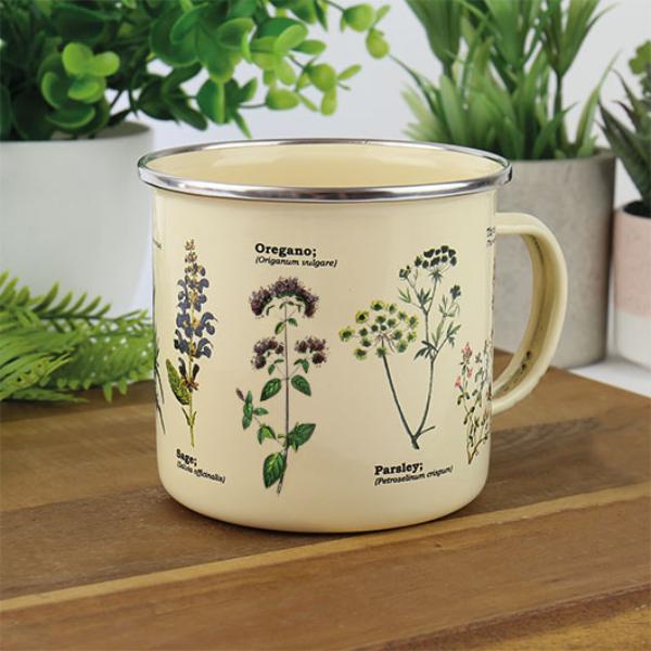Ecologie Enamel Mug - Herbs