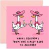 One Classy Bird Card