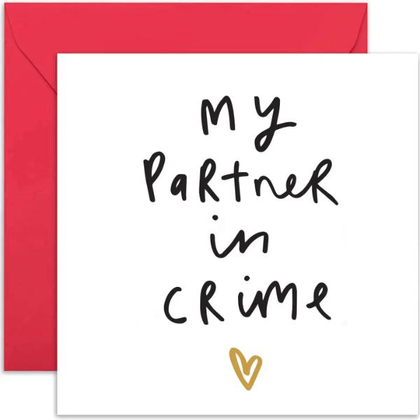 Partner in Crime Card
