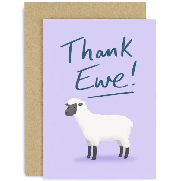 Thank Ewe Card