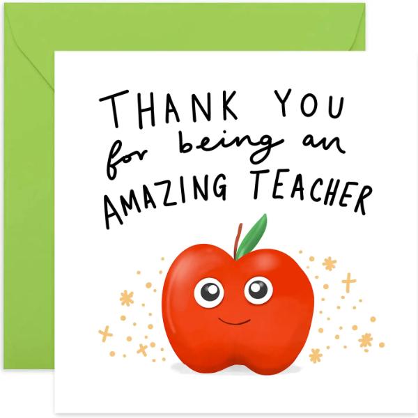 Thank You Amazing Teacher Card