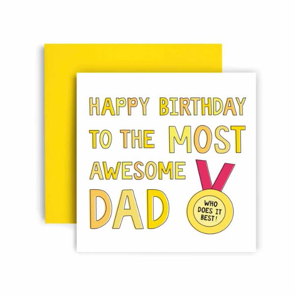 The Most Awesome Card for Dad