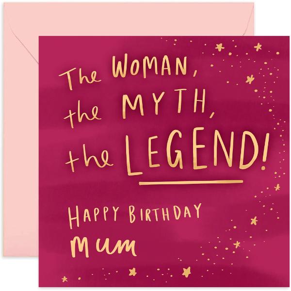 Woman Myth Legend Mum Card