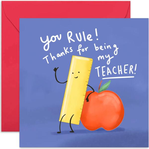 You Rule Teacher Card