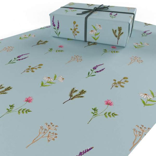 Blue Wild Flowers by Sophie Botsford