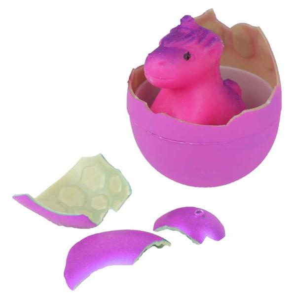 Egg Growing Unicorn 4 Cols 6 Assorted