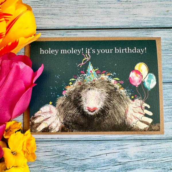 Holey Moley Mole Birthday