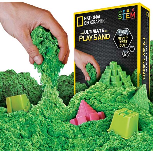 National Geographics Ultimate Green Play Sand