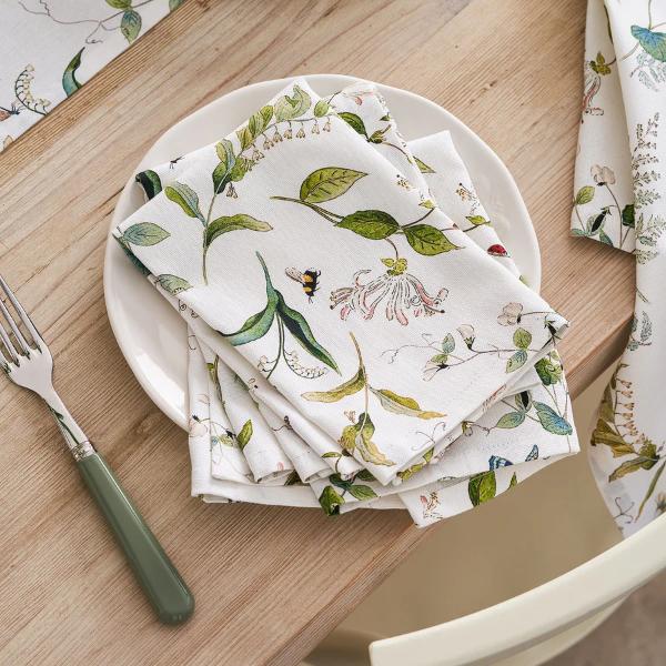 Napkins - Set Of 4 - Wild Floral