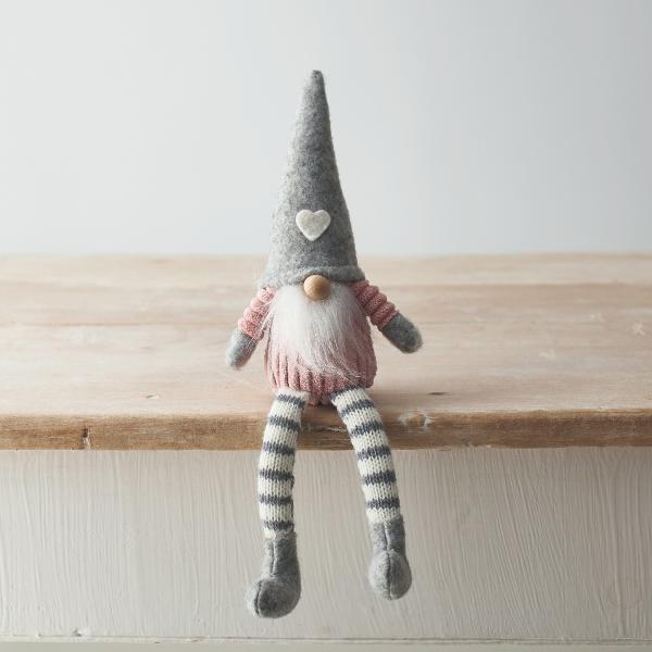 Assorted Grey And Pink Gonks, 25cm - Image 3