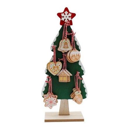 Gingerbread Hang Decoration, 5Cm