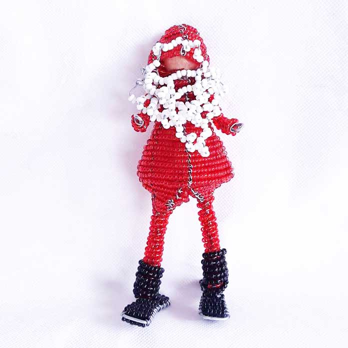 Beaded Father Xmas