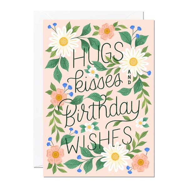 Hugs, Kisses and Birthday Wishes C220