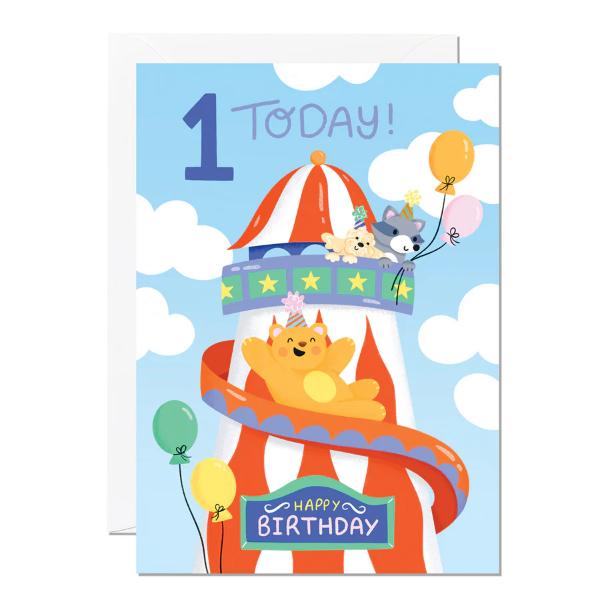 1st Birthday Helter Skelter C309