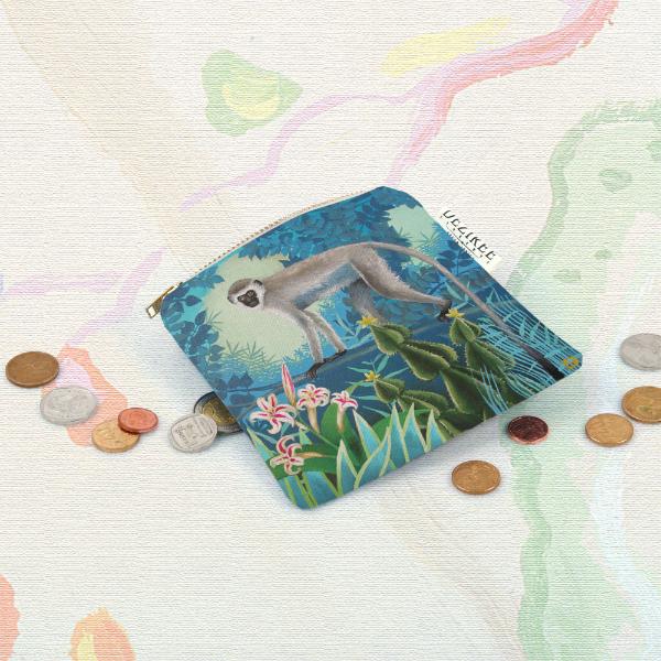 Vervet Monkey Coin Purse