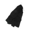 Plain Colour Pure Cashmere Scarf - Black