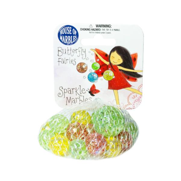 Butterfly Net Bag of Marbles